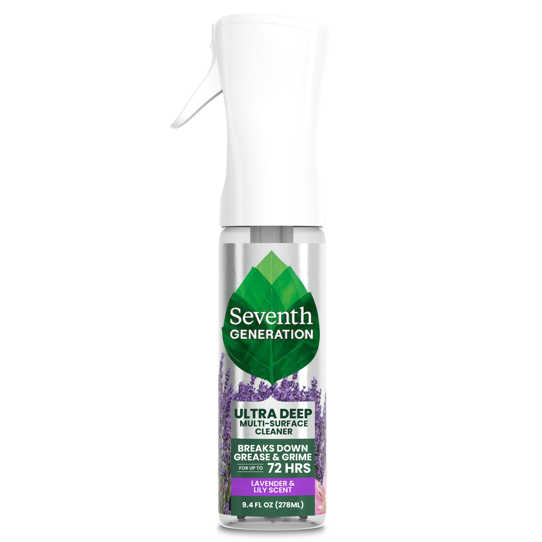 Front of Seventh Generation Ultra Deep Probiotic Multi Surface Cleaner - Lavender & Lily