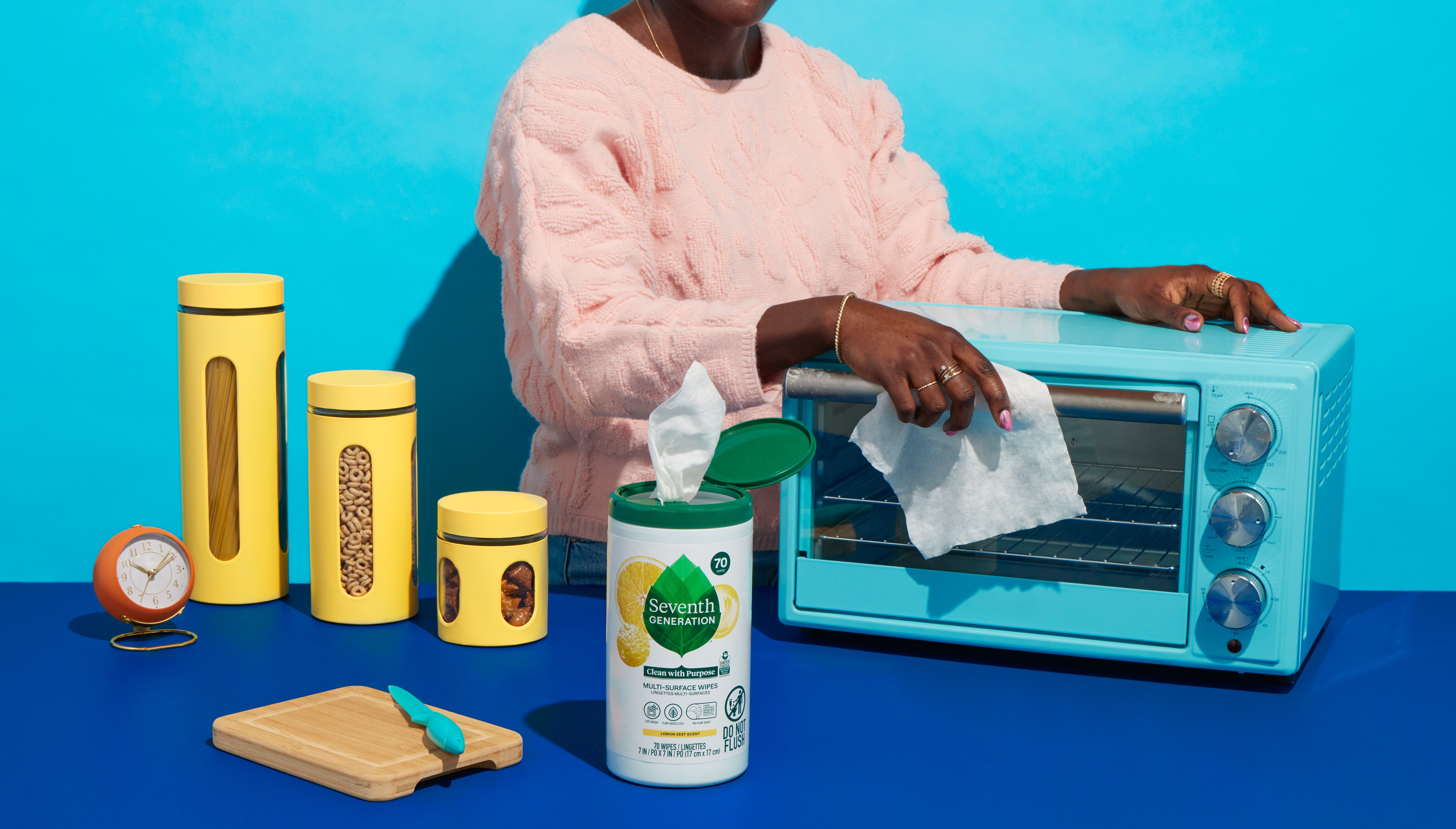 SVG Multi Purpose Cleaning Wipes In-Use