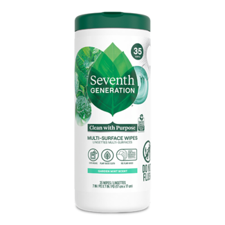 Cleaning Wipes - Garden Mint - 35ct