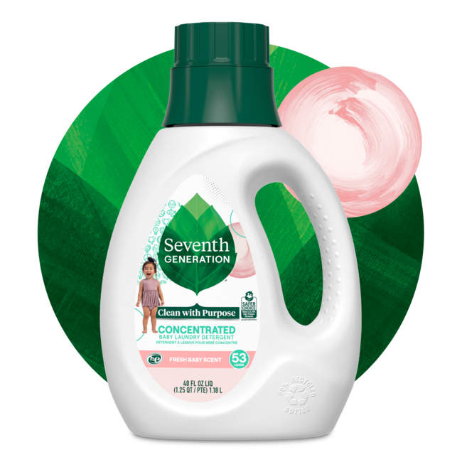 Concentrated Baby Laundry Detergent - Fresh Baby Scent